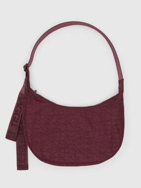 NWT Baggu Medium Crescent Bag - Mahogany